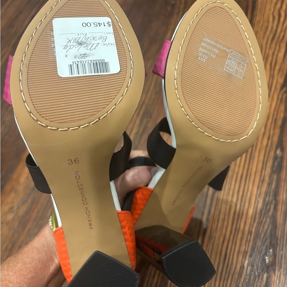 French Connection NWOB Melody Womens Dress Pumps Sz 36 (5.5) Retail $145 - Picture 7 of 8